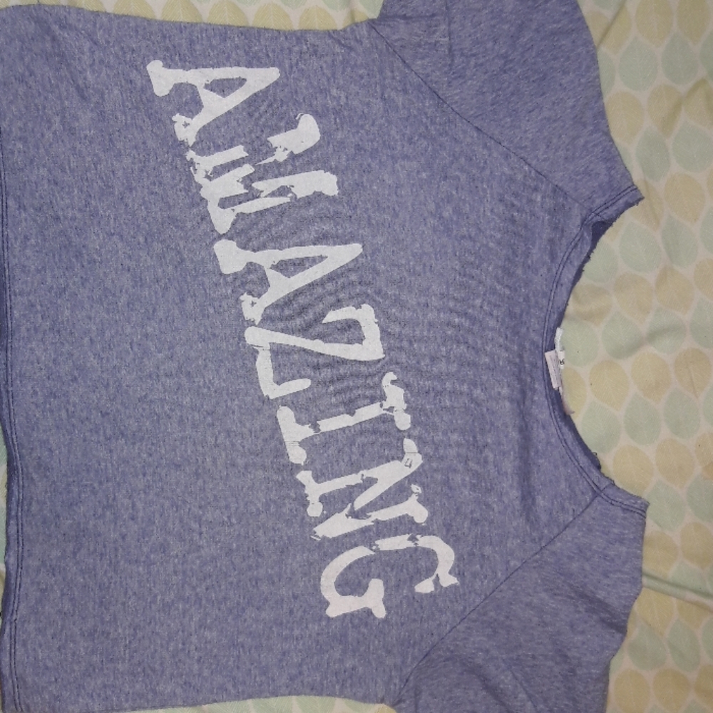A crop tee